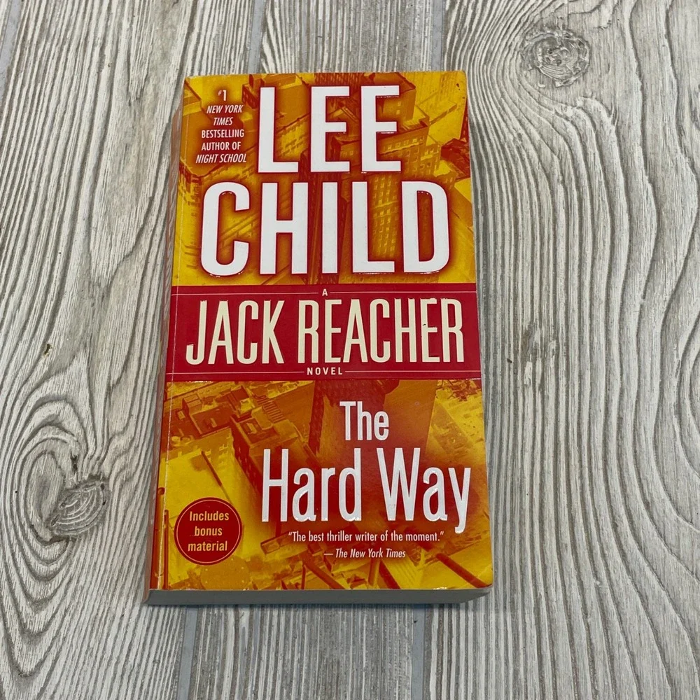 Lee Child Jack Reacher Book Lot Persuader Never Go Back The Hard Way Paperback